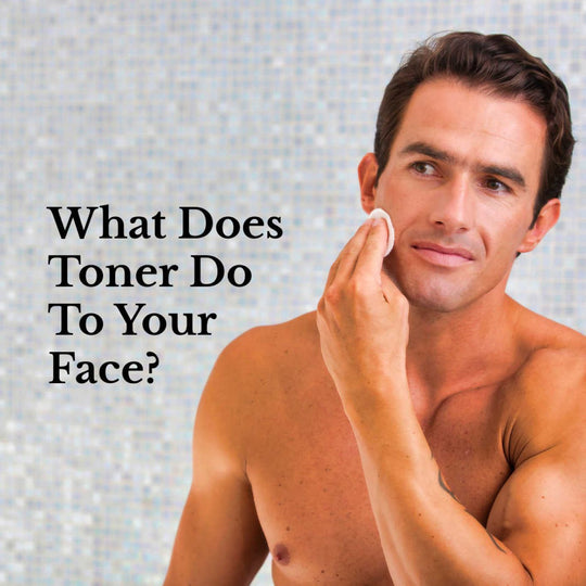 ANTI-AGING & WRINKEL CREAM FOR MEN - FACIAL SKIN TONER & MOISTURIZER FOR MEN - 4 OZ. - MADE IN USA