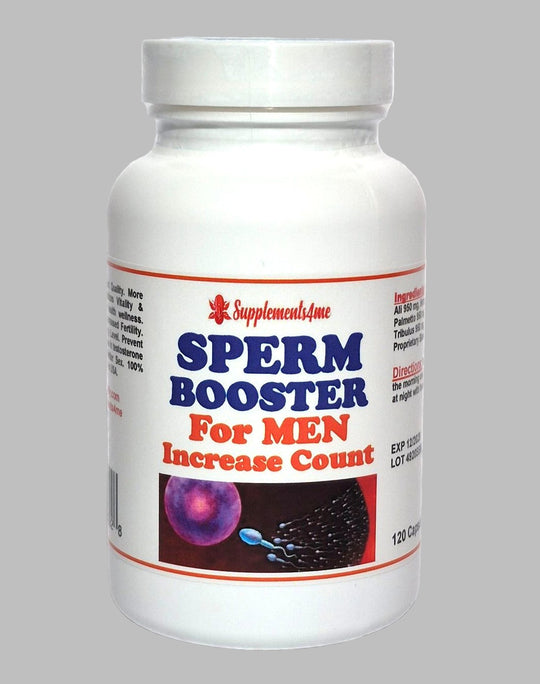 SUPER SPERM BOOSTER - Increase Sperm Count - Powerful Ejaculations - ALPHA MALE - BOOST MALE FERTILITY - MADE IN USA