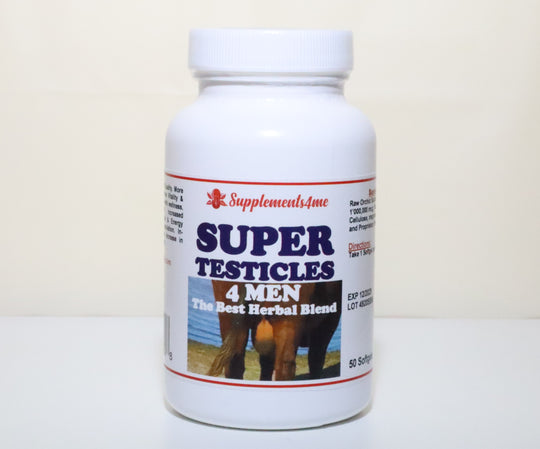 SUPER TESTICLES  - Big Balls - Big Guts - Powerful Ejaculations - ALPHA MALE - MADE IN USA