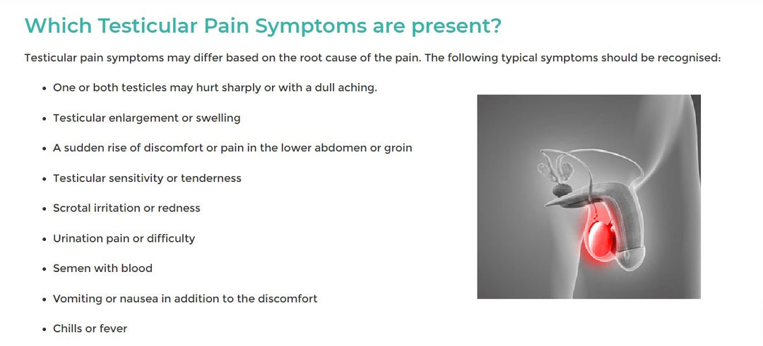 STOP THE TESTICULAR PAIN NOW - STRONGEST CREAM PAIN KILLER - ELIMINATE THE PAIN FOREVER - MADE IN USA