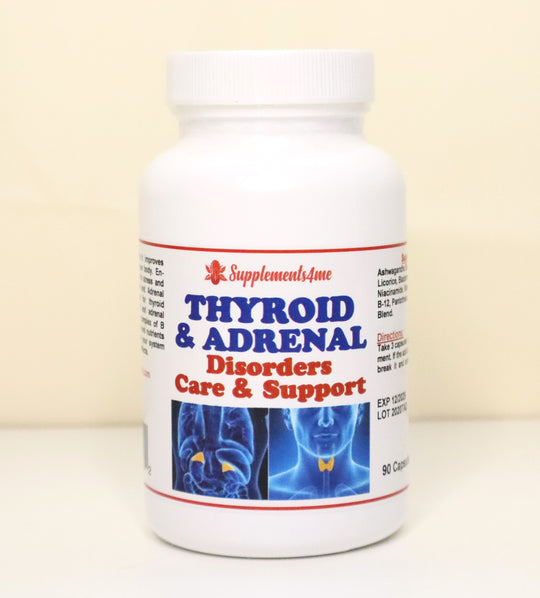 GET RID OF THYROID & ADRENAL Disease - Hypothyroidism - Thyroid Hormone Booster - MADE IN USA