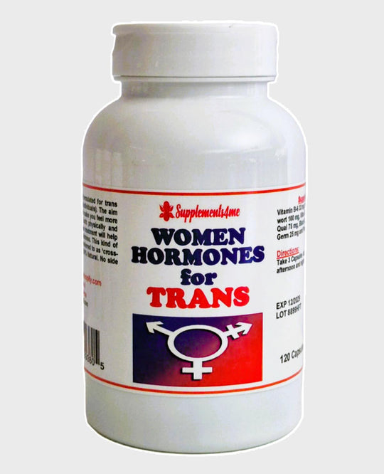 NATURAL CHANGE FROM MALE TO FEMALE - WOMEN HORMONES FOR TRANS - Cross-Sex Hormone - MADE IN USA