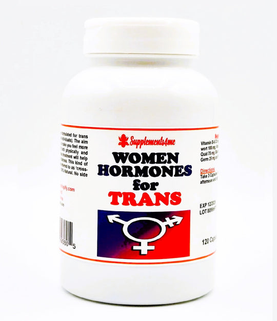 NATURAL CHANGE FROM MALE TO FEMALE - WOMEN HORMONES FOR TRANS - Cross-Sex Hormone - MADE IN USA
