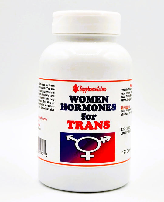 NATURAL CHANGE FROM MALE TO FEMALE - WOMEN HORMONES FOR TRANS - Cross-Sex Hormone - MADE IN USA