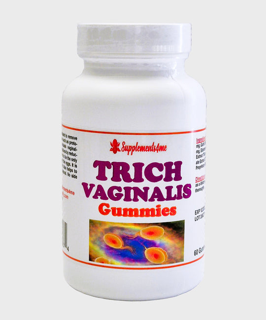 GET RID OF TRICHOMONIASIS VAGINALIS NATURALLY - STRONG ANTI PARASITES GUMMIES - MADE IN USA