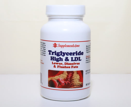 lowering triglyceride levels RIGHT NOW - TRIGLYCERIDES REMOVER & FLUSHER - ANTIOXIDANT SUPPLEMENT - MADE IN USA