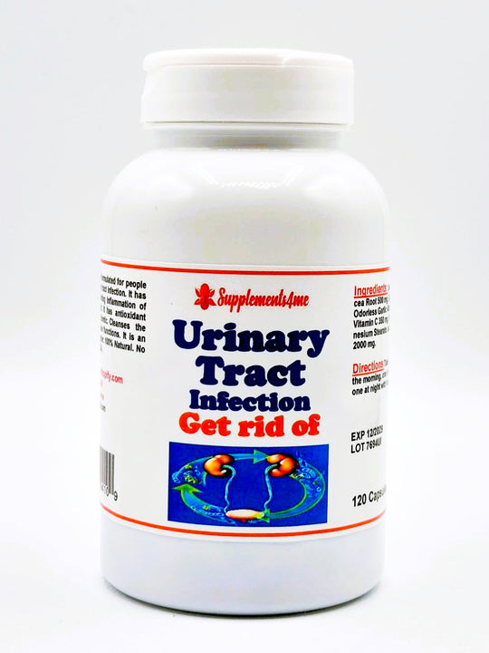GET RID OF URINARY TRACT INFECTION (UTI) - URINARY BACTERIAL INFECTION KILLER - TREAT & PREVENT - MADE IN USA