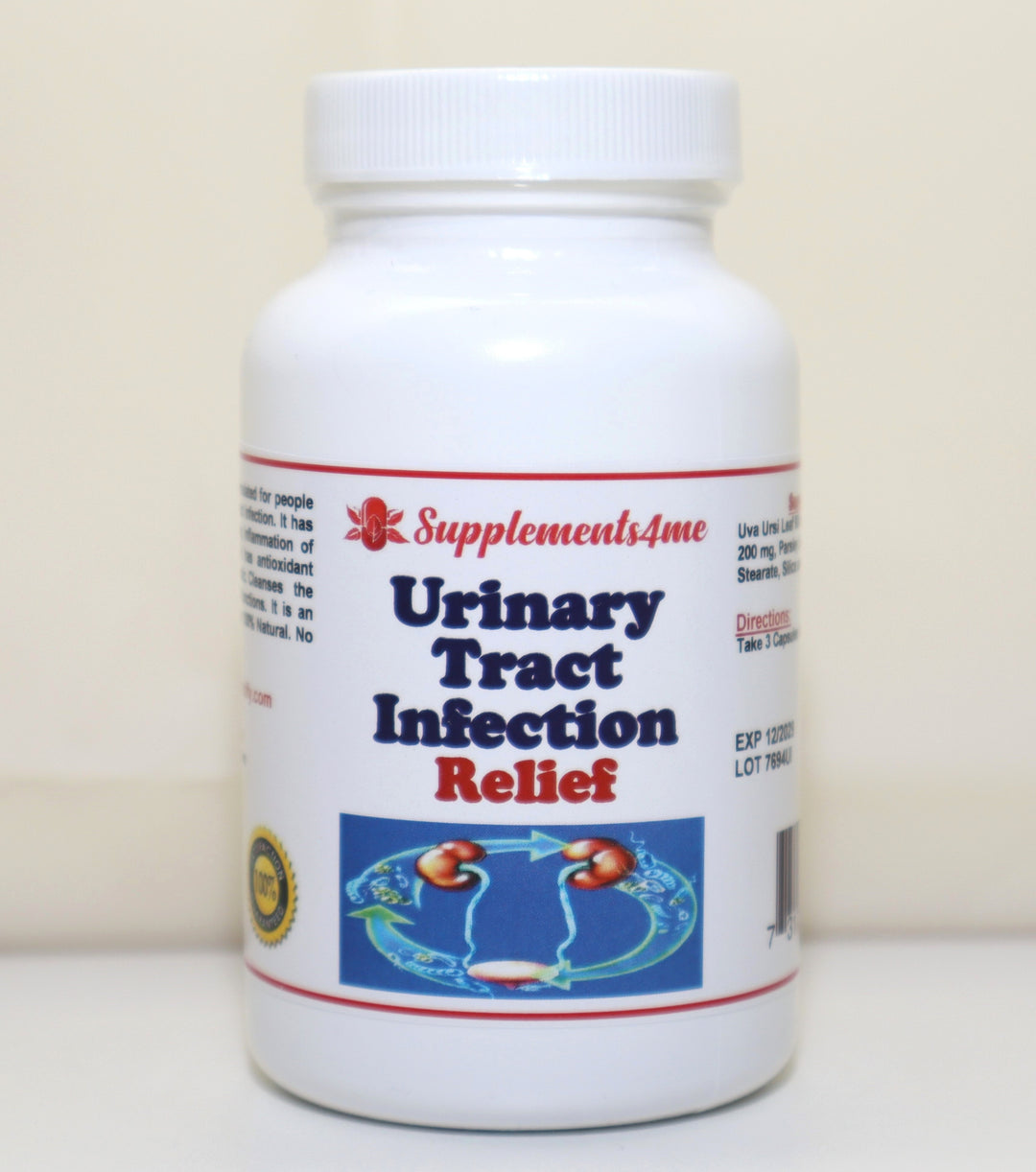 URINARY TRACT INFECTION 4 ME - UTI - MEN & WOMEN - TREAT & PREVENT