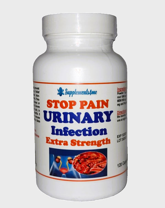 STOP URINARY TRACT INFECTION PAIN- STRONGEST URINARY INFECTION PAIN KILLER - MADE IN USA