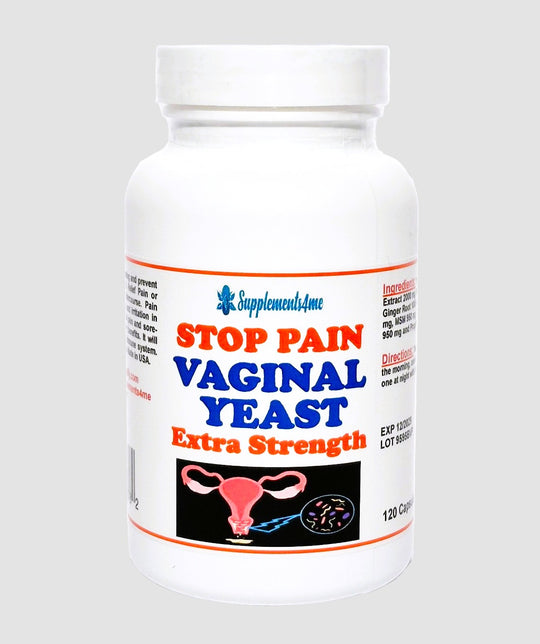STOP THE VAGINAL YEAST PAIN NOW - STRONGEST VAGINAL FUNGUS PAIN KILLER - MADE IN USA