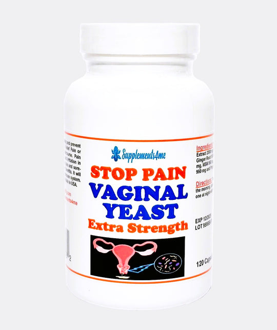 STOP THE VAGINAL YEAST PAIN NOW - STRONGEST VAGINAL FUNGUS PAIN KILLER - MADE IN USA