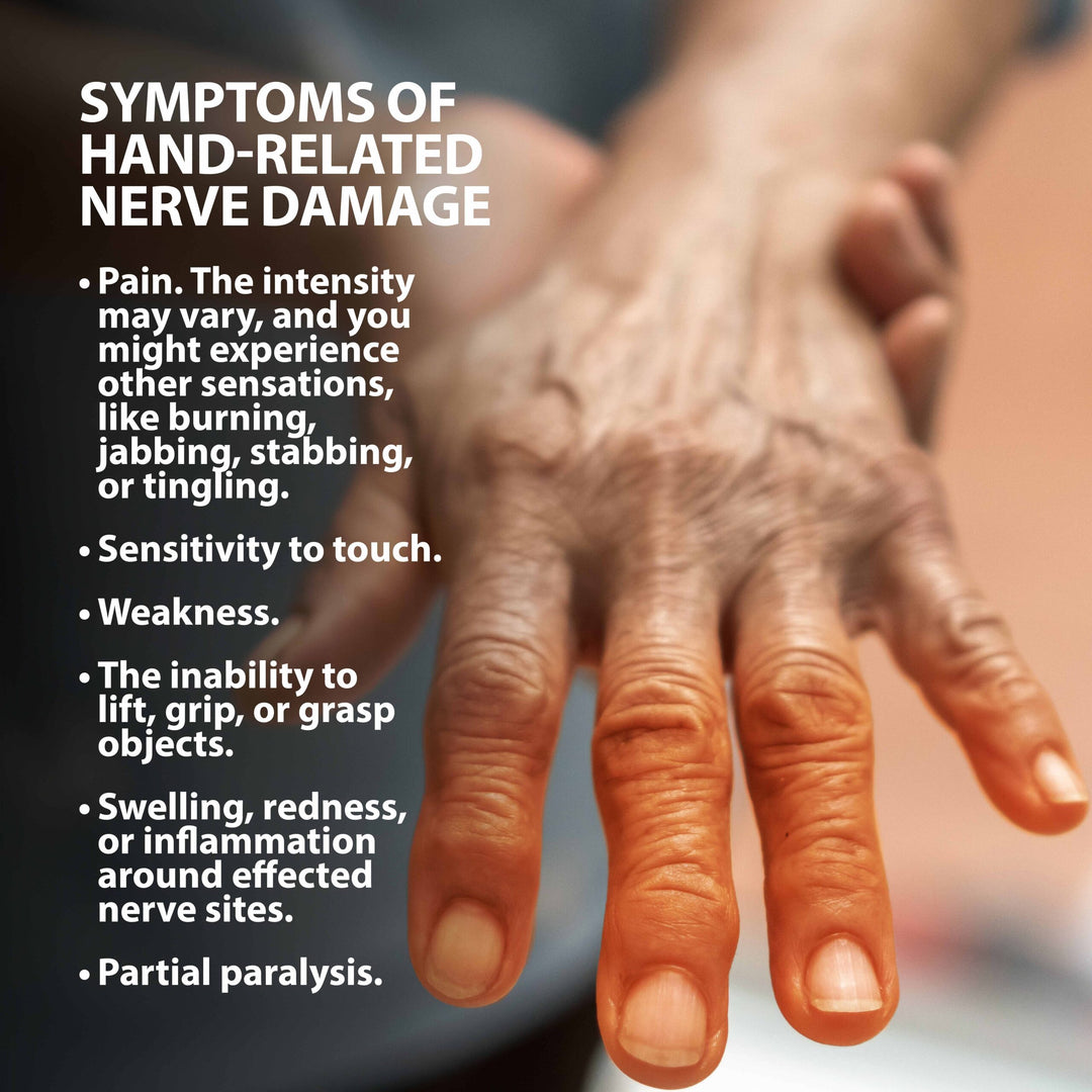 STOP THE FOOT & HAND NERVE PAIN - NERVE PAIN MIRACLE - MADE IN USA