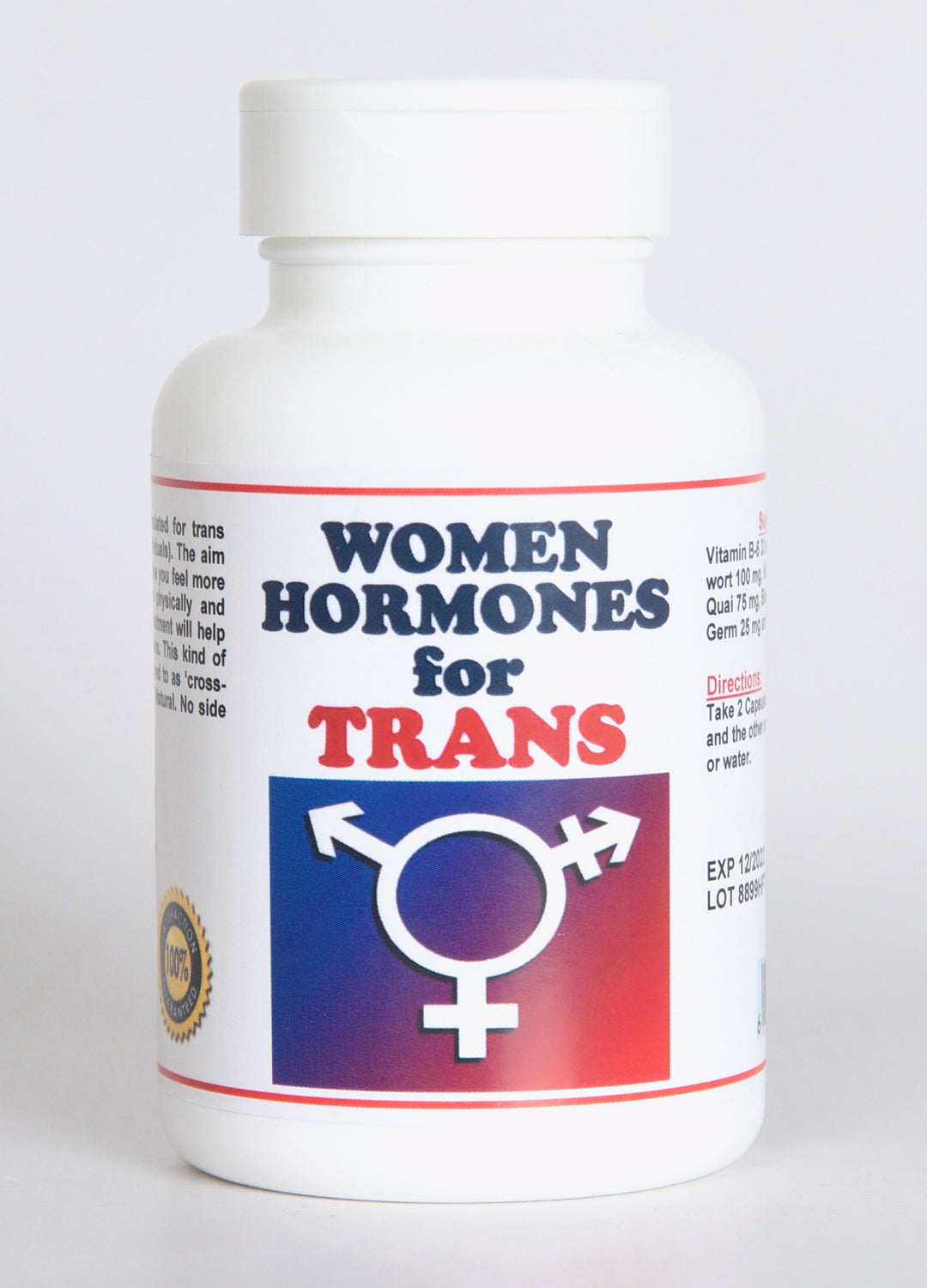 TRANSGENDER MALE TO FEMALE - Hormone Treatment - Cross-Sex Hormone –  SUPPLEMENTS4ME